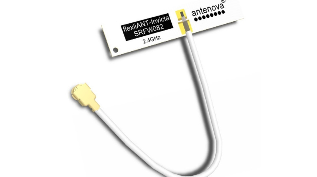 Antena FPC 2,4 GHz o sprawności 70% do aplikacji Bluetooth, Wi-Fi i ZigBee