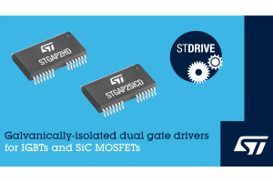 Podwójne sterowniki bramek tranzystorów SiC MOSFET i IGBT z izolacją do 6 kV