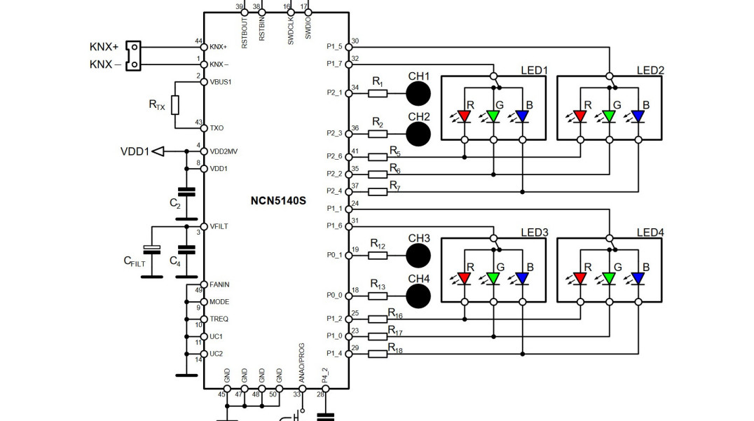 Pierwszy certyfikowany układ SiP do realizacji paneli dostępowych i kontrolnych KNX