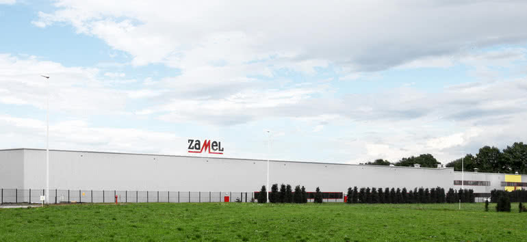 Nowa hala produkcyjno-magazynowa firmy Zamel 