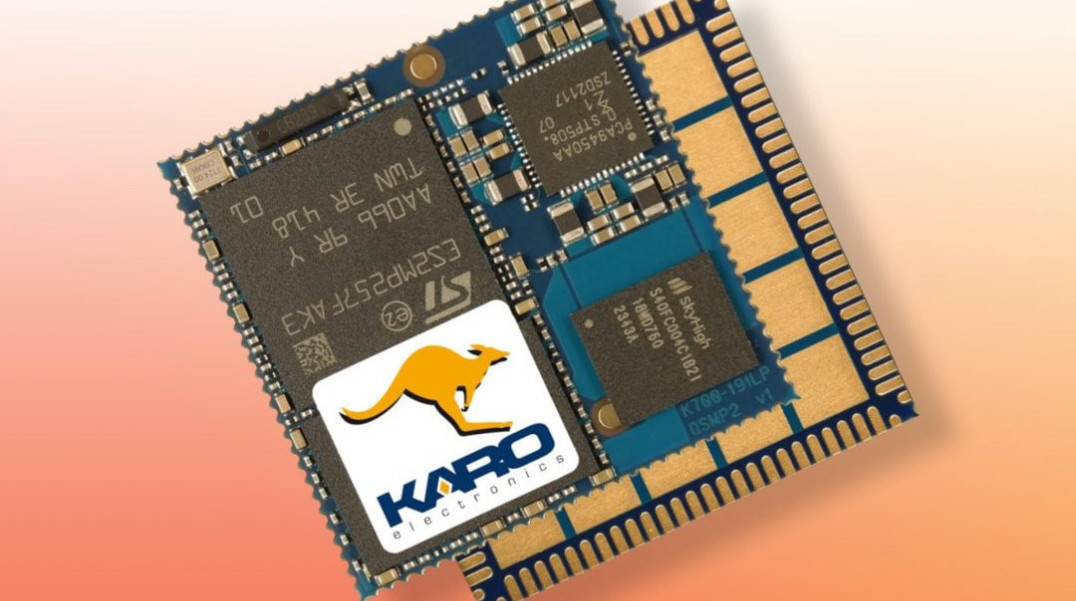 Moduł SoM z mikrokontrolerem STM32MP255F do aplikacji embedded i edge