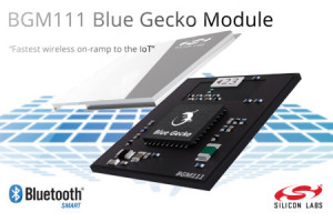 Mikrokontroler BGM111 z wbudowanym stosem protokołów Bluetooth 4.1