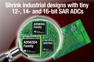Najmniejsze na rynku 12/14/16-bitowe przetworniki A/C SAR