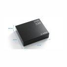 Czujnik inercyjny do pracy w rozszerzonym zakresie temperatury otoczenia od -40 do +105°C