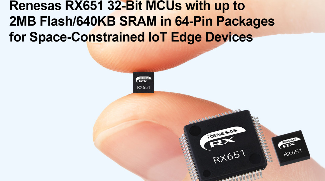 Miniaturowe mikrokontrolery 32-bitowe do aplikacji IoT