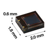 Szybka fotodioda PIN o dużej czułości w obudowie SMD o wymiarach 2,0 x 1,8 x 0,6 mm
