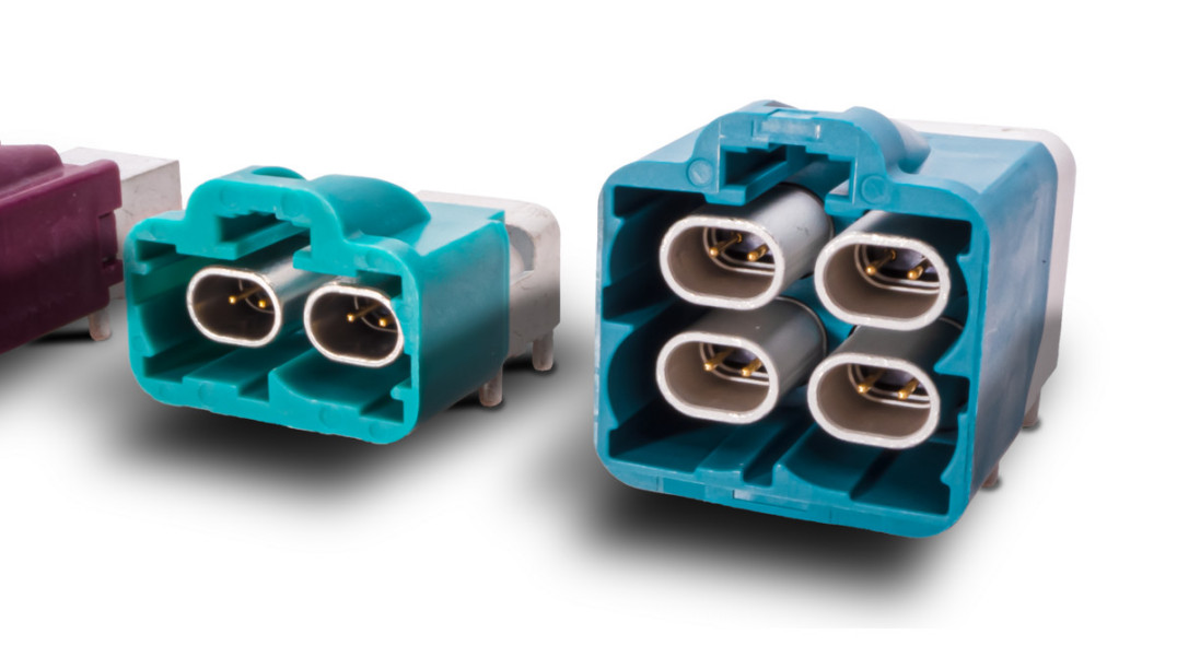 Złącza Single Pair Ethernet o przepustowości 20 Gbps do elektroniki samochodowej