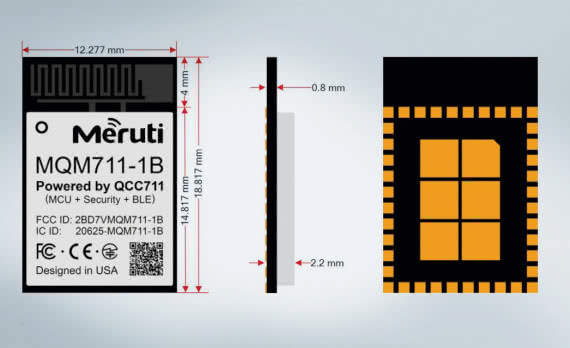 Qualcomm QCC711 - trzyrdzeniowy SoC BLE ultraniskiej mocy 