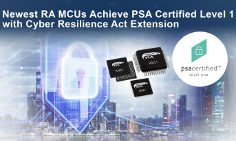 Renesas uzyskuje certyfikat PSA Certified Level 1 z rozszerzeniem CRA dla nowych mikrokontrolerów