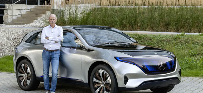 Mercedes-Benz zaprezentował swój pierwszy w pełni elektryczny SUV 