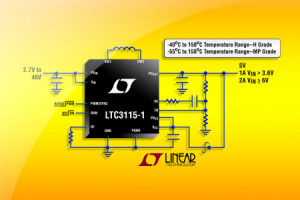 Przetwornica DC-DC LTC3115-1 w wersji na samochodowy i militarny zakres temperatur