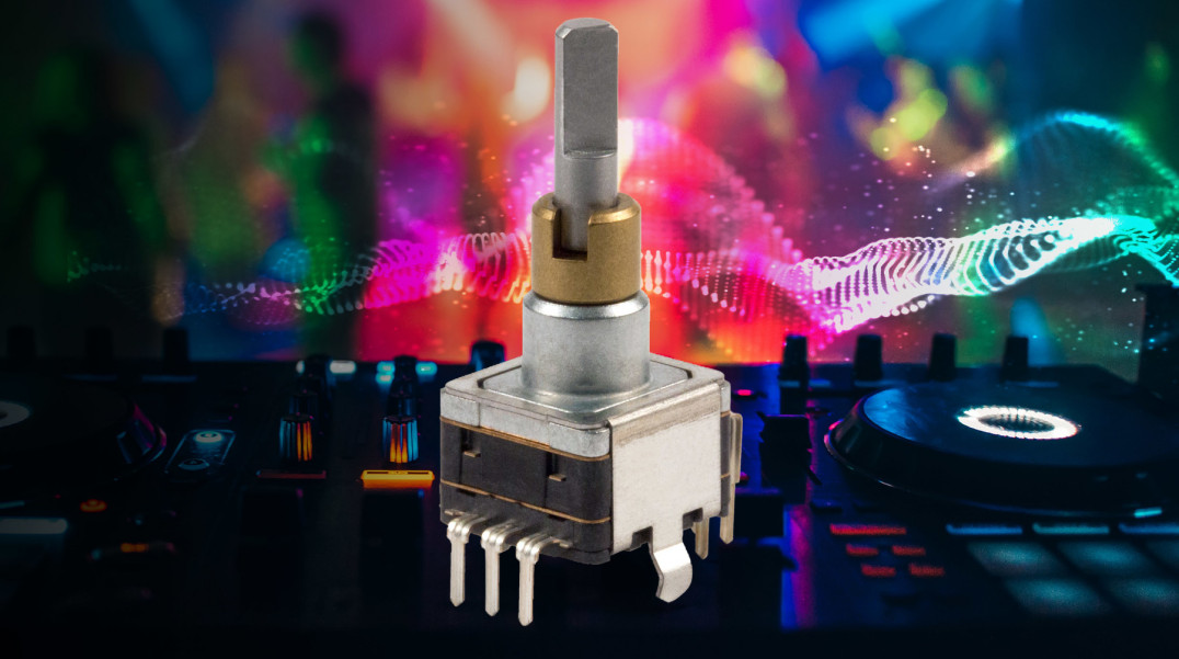 Podwójny enkoder obrotowy o żywotności 15 tys. cykli do pracy w warunkach przemysłowych