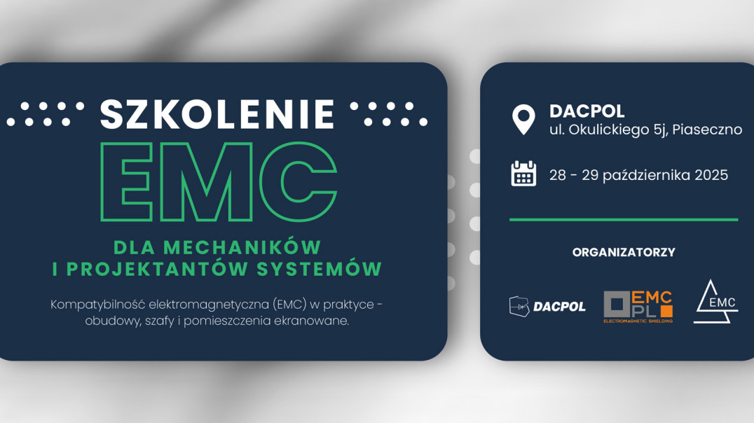 EMC w praktyce – szkolenie dla mechaników i projektantów systemów