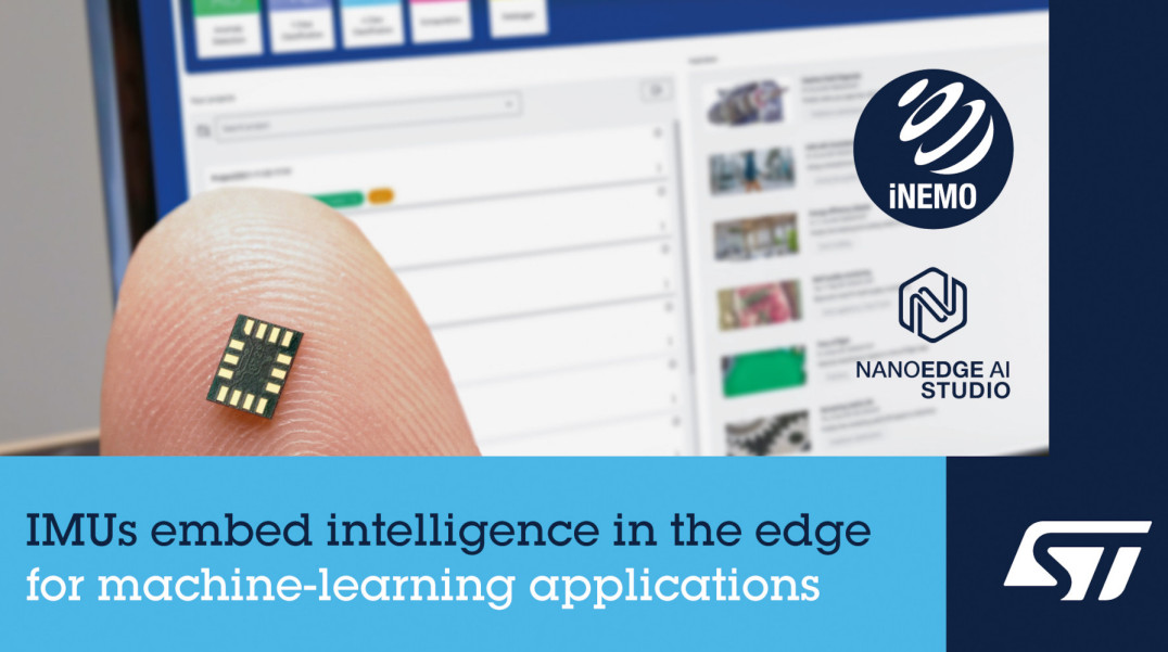 6-osiowy czujnik bezwładnościowy do aplikacji machine-learning