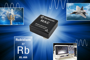 Miniaturowy rubidowy zegar atomowy o zakresie temperatur pracy od -40 do +75°C