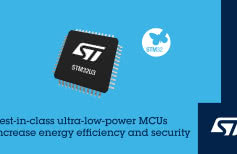 STMicroelectronics prezentuje mikrokontrolery STM32U3 