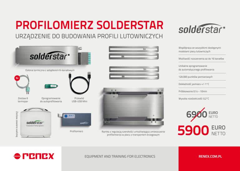 Profilomierz SolderStar - urządzenie do budowania profili lutowniczych