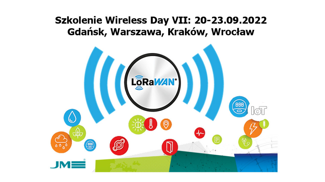 Bezpłatne szkolenia Wireless Day na temat LoRaWAN