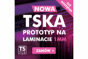 Nowa TSKA na laminacie FR4 1mm!