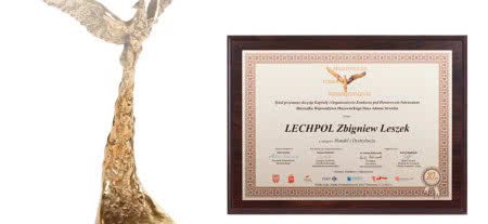 Lechpol nagrodzony statuetką Złotego Orła Biznesu 
