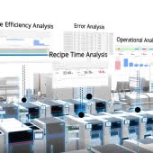 Oprogramowanie do analizy wydajności i identyfikowania problemów na liniach produkcyjnych SMT