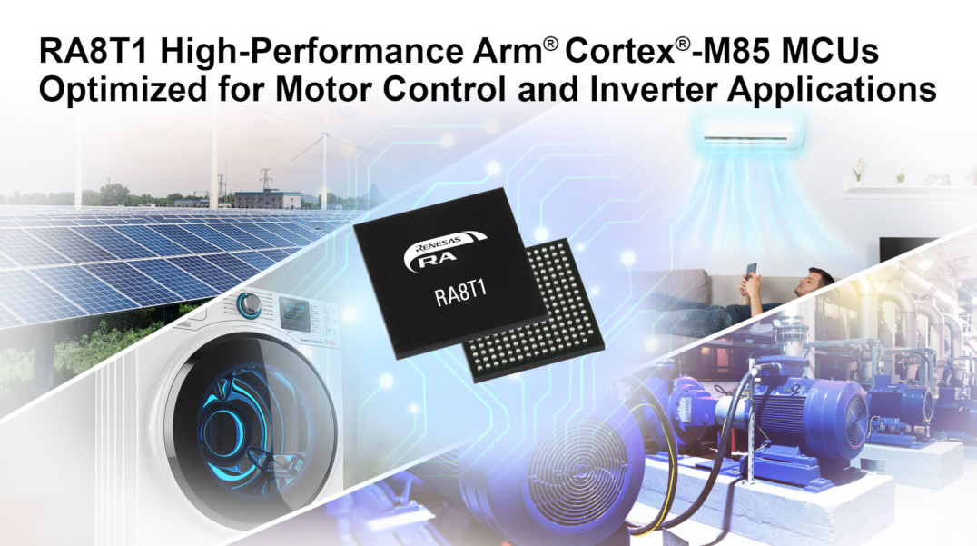 Szybkie mikrokontrolery z rdzeniem ARM Cortex-M85 do układów napędowych