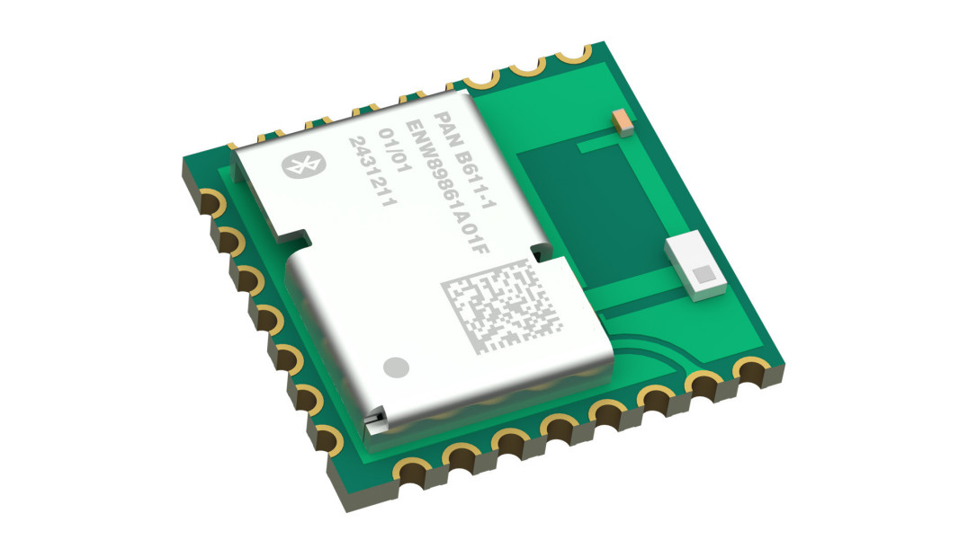 Energooszczędny moduł Bluetooth PAN B611-1 z obsługą standardu Bluetooth 6.0