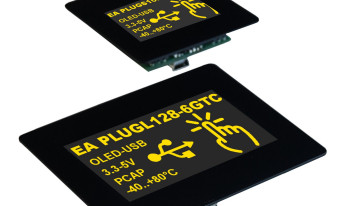 Wyświetlacz OLED 2,9" z ekranem dotykowym i portem USB