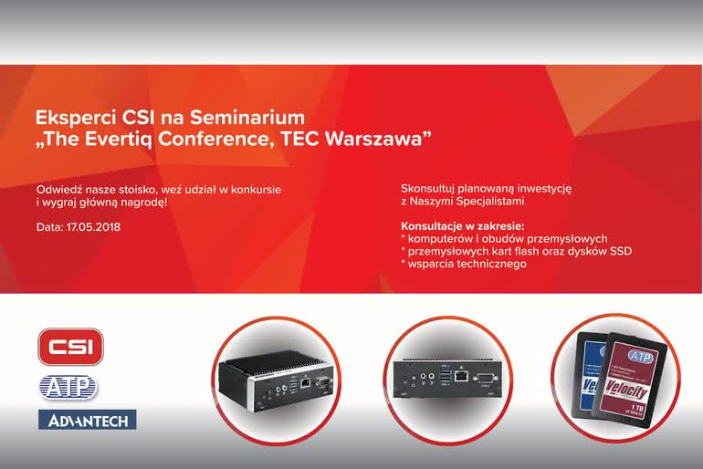 Eksperci CSI na Seminarium "The Evertiq Conference, TEC Warszawa"