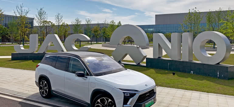 Chińska firma Nio zamierza nową marką rywalizować z Volkswagenem i Toyotą 