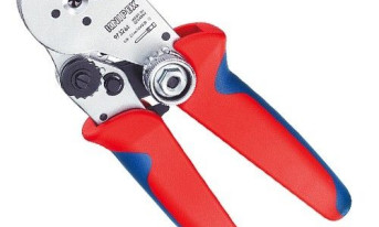 Zagniatarki do ręcznego zaciskania pinów w złączach firmy Knipex
