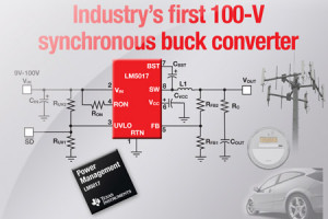 100-woltowy regulator napięcia typu Buck z wewnętrznymi tranzystorami MOSFET