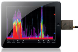 Analizator widma WiFi i dynamiczny miernik mocy do iPhona