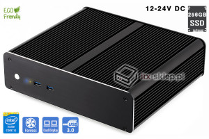 Bezwentylatorowy komputer IPC Core i5, dwoma dyskami SSD i opcją rozszerzenia do 6x RS-232/422/485