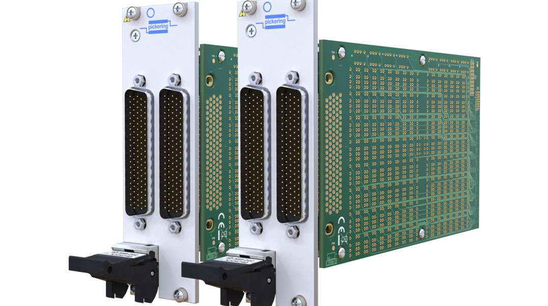 Dwubiegunowe matryce przełączające PXI/PXIe o paśmie 70 MHz w konfiguracjach 16 x 8 i 32 x 8