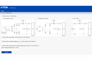 Narzędzie online do wyboru ograniczników prądu rozruchowego PTC