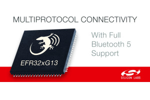 Nowa seria układów komunikacyjnych Wireless Gecko SoC z obsługą standardu Bluetooth 5