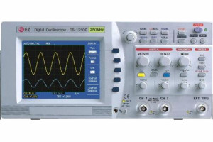 DS-1250C Oscyloskop cyfrowy z ekranem kolorowym LCD, 250 MHz