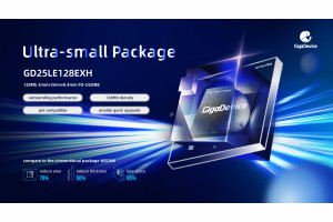 Najmniejsza na rynku pamięć Flash SPI NOR 128Mb w obudowie o wymiarach  3 x 3 x 0,4 mm