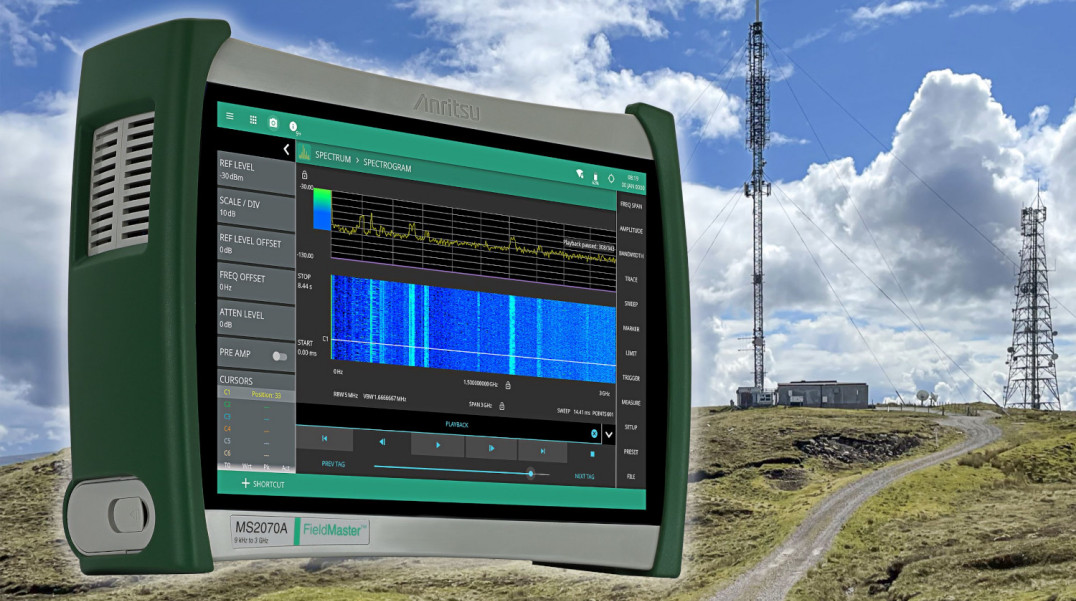 Tani ręczny analizator widma na pasmo 3 GHz