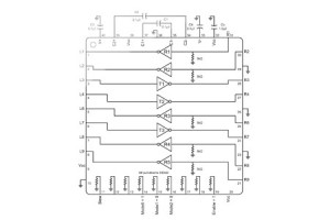 Wieloprotokołowy transceiver RS-232/422/485 z wbudowanymi rezystorami dopasowującymi