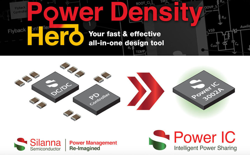Narzędzie projektowe online Power Density Hero ze wsparciem kontrolera SZPL3002A