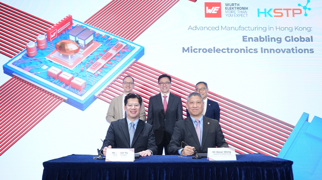 Würth Elektronik i HKSTP wspólnie wspierają rozwój mikroelektroniki w Hongkongu