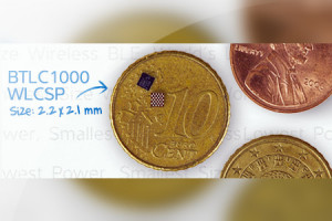 Moduł Bluetooth Smart 2,2 x 2,1 mm o poborze prądu poniżej 4 mA