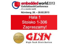 GLYN zaprasza na targi Embedded World 2013!!!