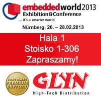 GLYN zaprasza na targi Embedded World 2013!!! 