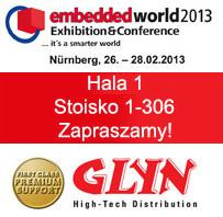 GLYN zaprasza na targi Embedded World 2013!!!