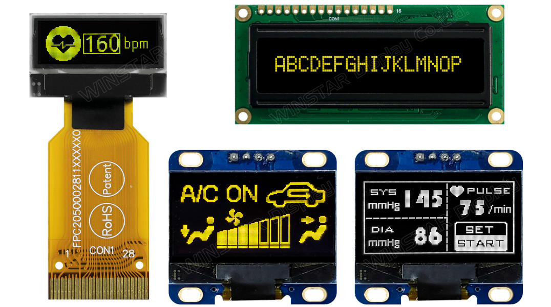 Nowe wyświetlacze OLED od Winstara