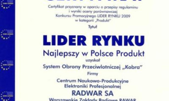 Radwar Liderem Rynku 2009