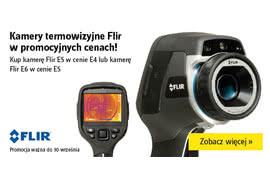 Kamery FLIR E5 i E6 w niższych cenach!